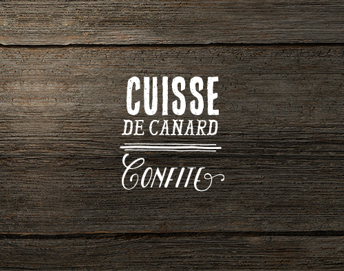 Cuisse de canard confite