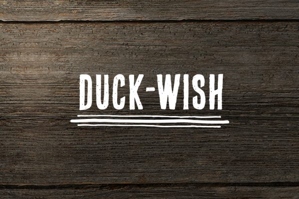 Duck-wish d’effiloché de canard